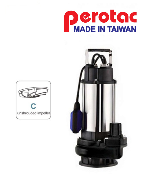 Bơm chìm nước thải Đài Loan Perotac